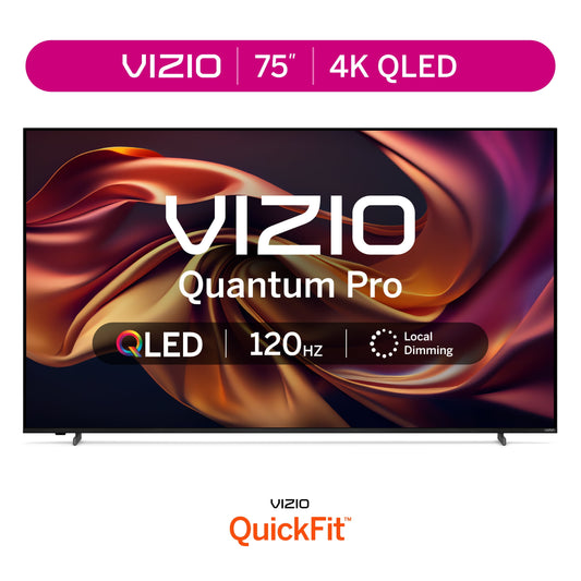 75-Inch Quantum Pro 4K QLED HDR Smart TV Model VQP75C-84